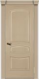 Дверь Алина Ясень Тон34 Сливки Стекло Роза