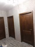 Межкомнатная дверь массив ольхи Элегия ПВДО Античный орех (ОКА)